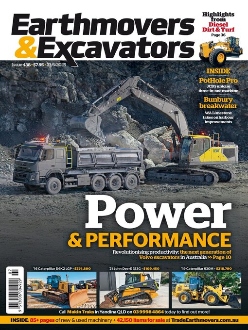 Title details for Earthmovers & Excavators by Prime Creative Media Pty Ltd - Available
